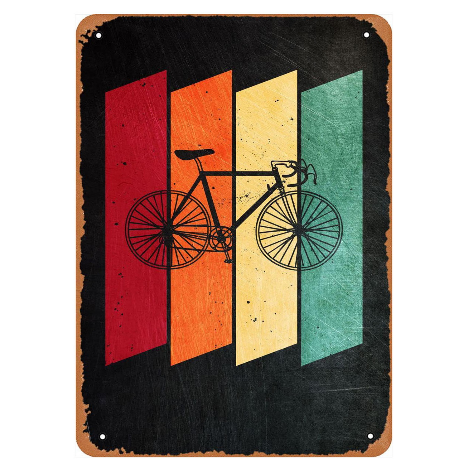 Cycling Quote - Huge Assorted Vintage Bicycle Metal Signs