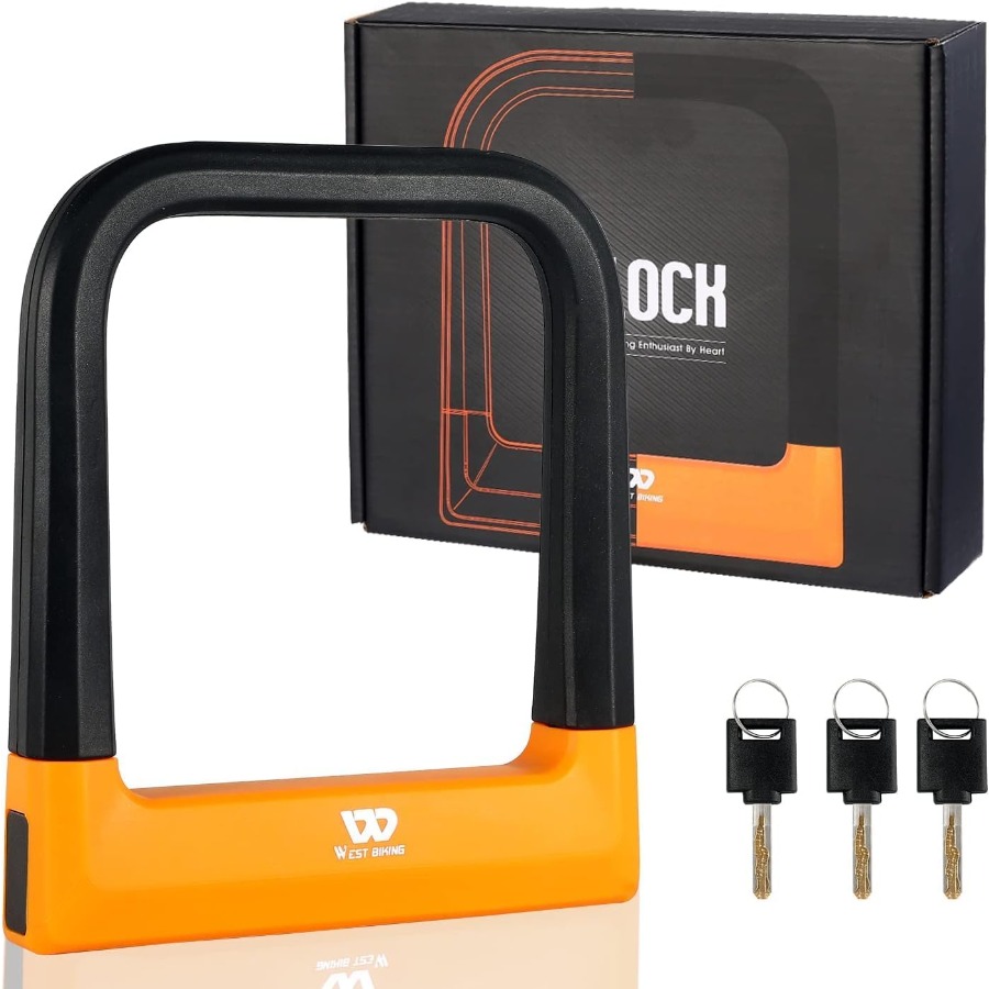 U Lock Heavy Duty - Heavy Duty AntiTheft Bicycle U Lock