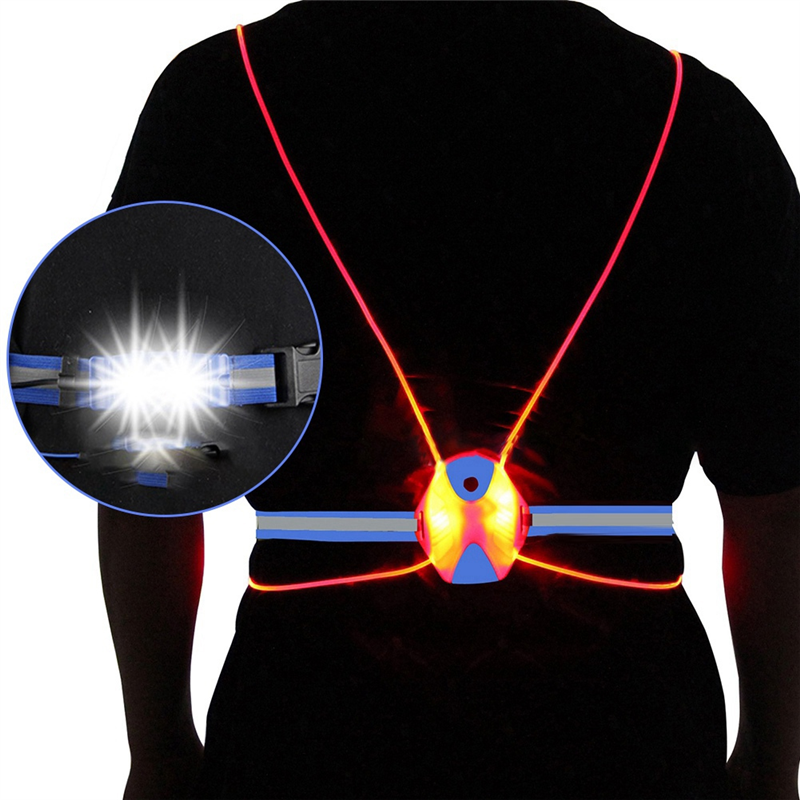 Reflective Vest Cycling - A88M Night Running Light Reflective Vest