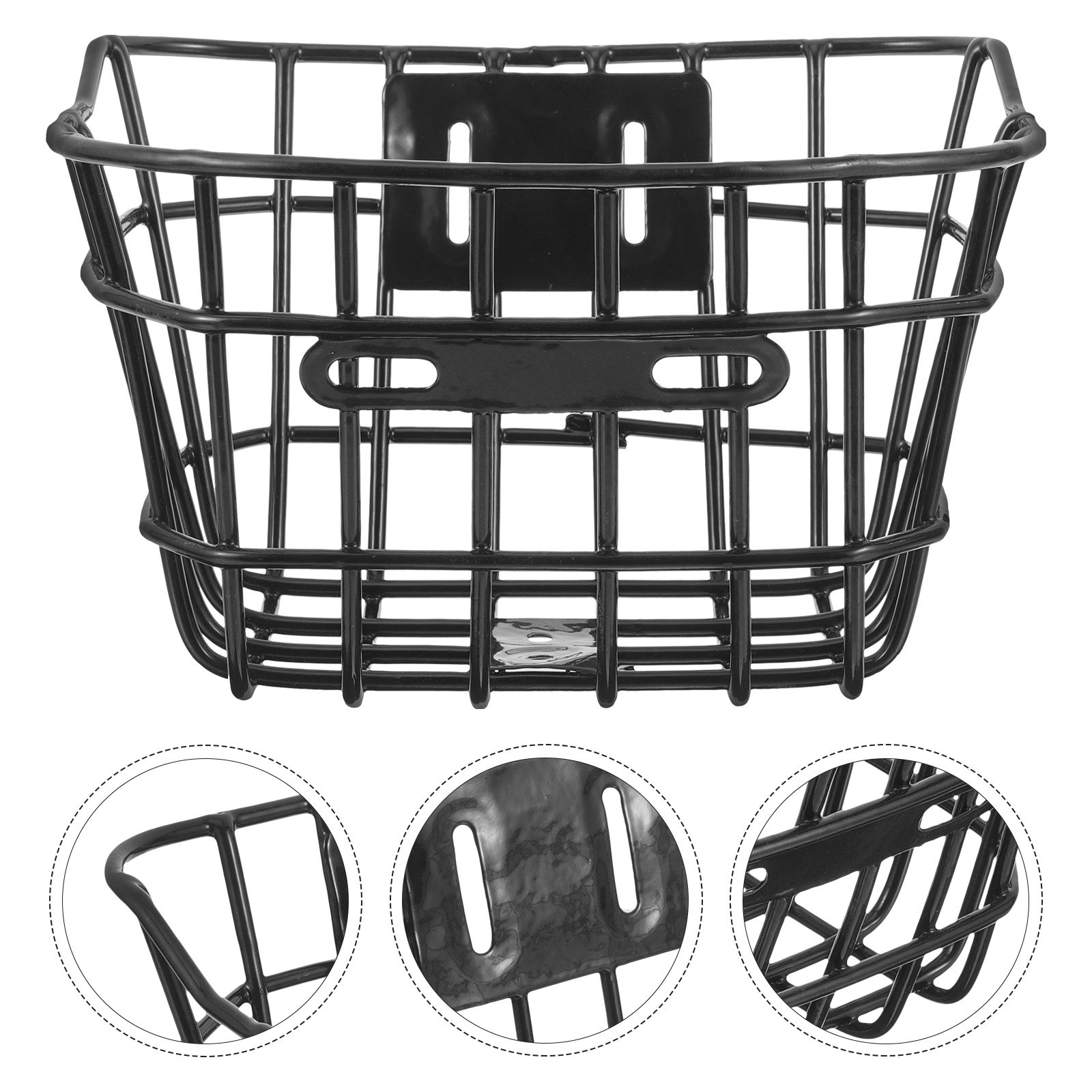 Cycling For Commute - Heavy Duty Thickened Iron Bike Basket