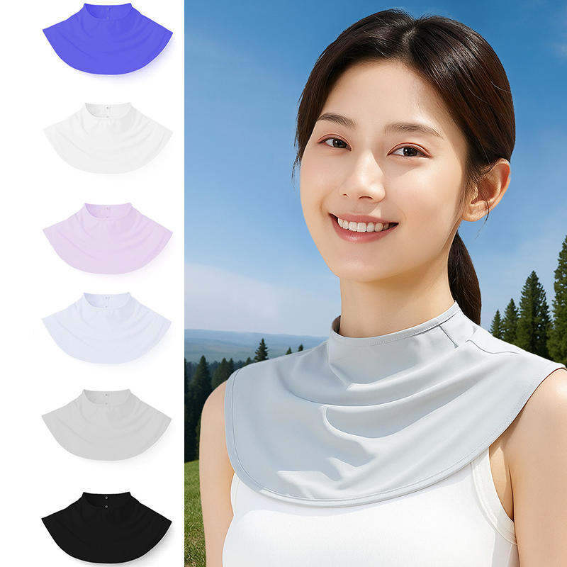 Cycling For Commute - Sunscreen Thin Neck Scarfs Fashion Breathable