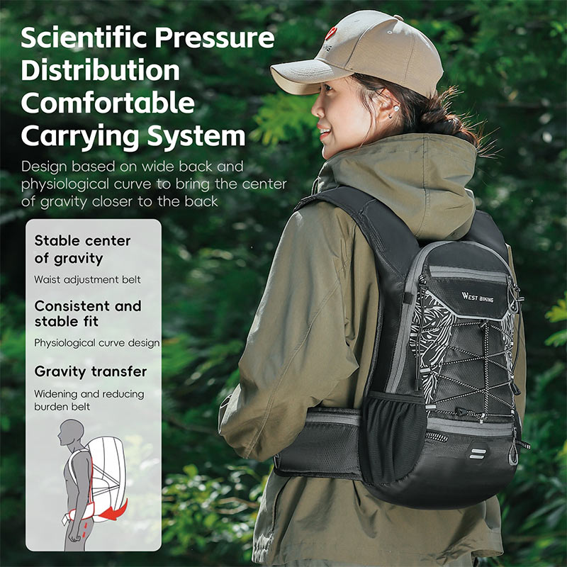 WEST BIKING 16L Cycling Backpa - Cycling Commuter Backpack recensie en prijs
