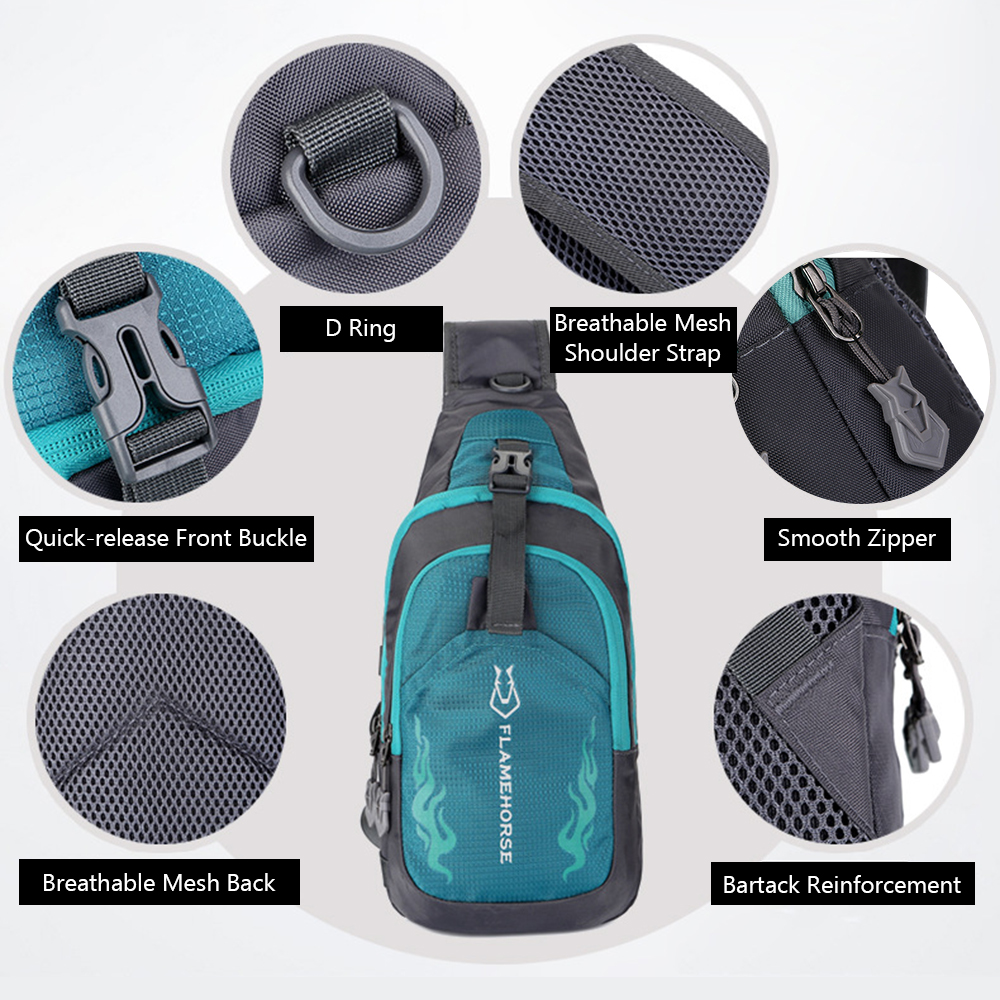 Men Sling Backpack Chest Cross - Cycling Commuter Backpack Waterproof recensie en prijs
