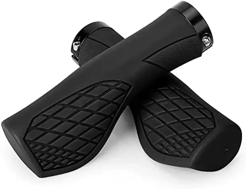 Alloy and Rubber Bike Grips -  - Commuting On Mountain Bike recensie en prijs
