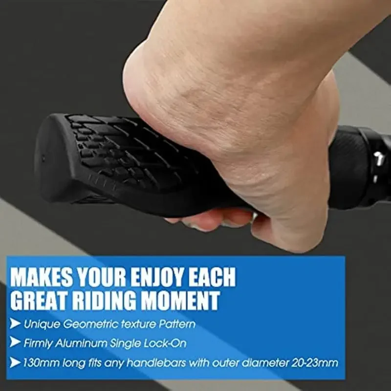 Alloy and Rubber Bike Grips -  - Commuting On Mountain Bike recensie en prijs