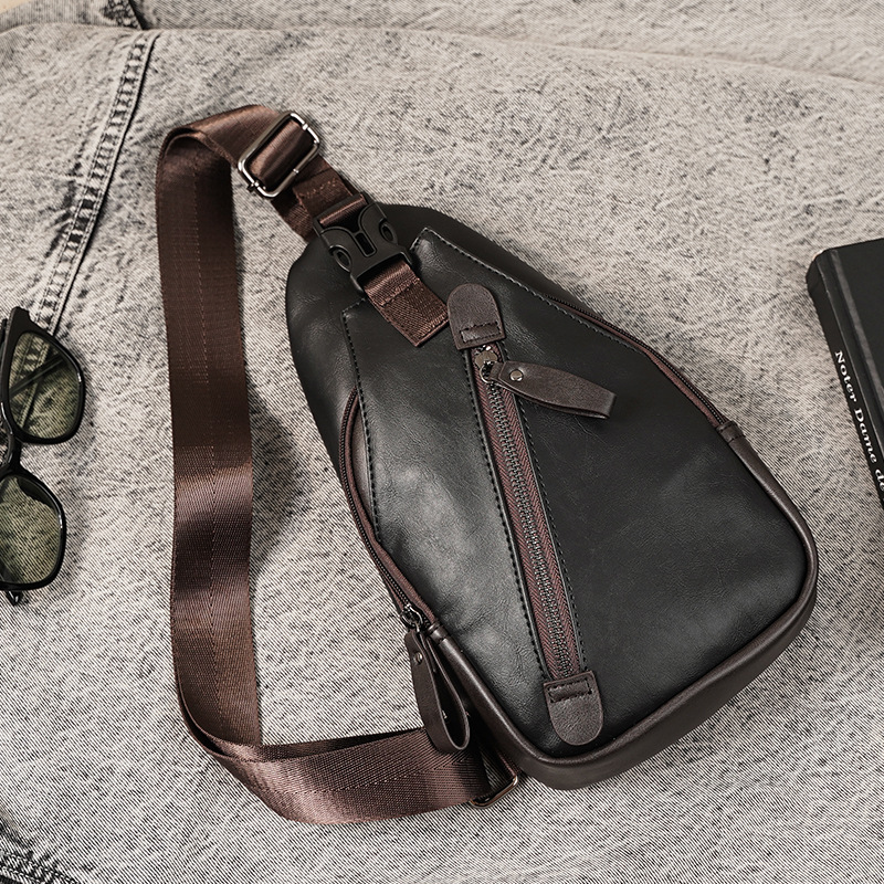 PU leather multi-pocket men's  - Cycling For Commute recensie en prijs