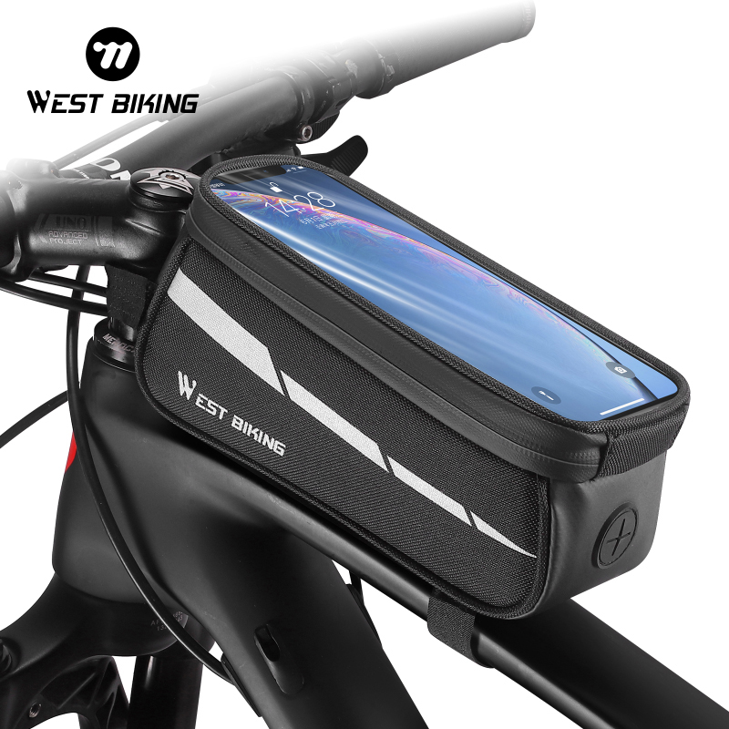 WEST BIKING Bicycle Top Tube B - Cycling Commuter Backpack Waterproof recensie en prijs