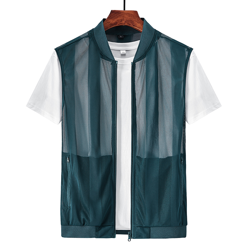 Summer Men Mesh Hollow Waistco - Reflective Vest Cycling recensie en prijs