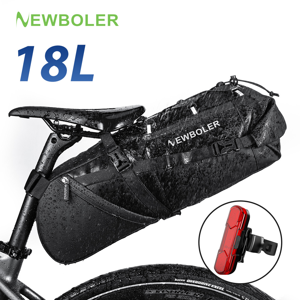 NEWBOLER 18L Bike Saddle Bag W - Cycling Commuter Backpack Waterproof recensie en prijs