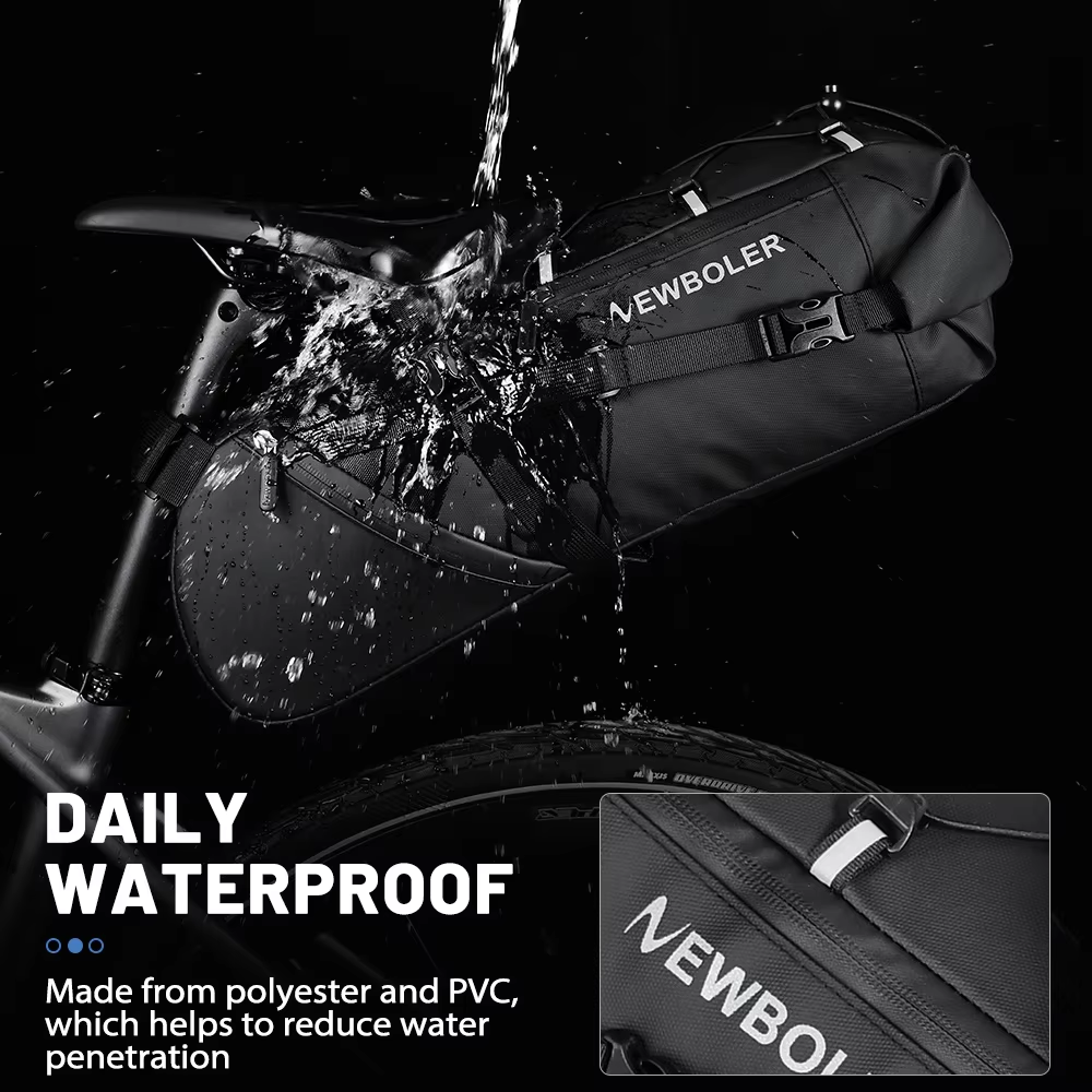 NEWBOLER 18L Bike Saddle Bag W - Cycling Commuter Backpack Waterproof recensie en prijs