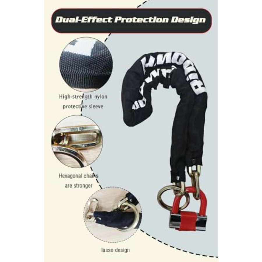 Heavy Duty Motorcycle Chain Lo - U Lock Heavy Duty recensie en prijs