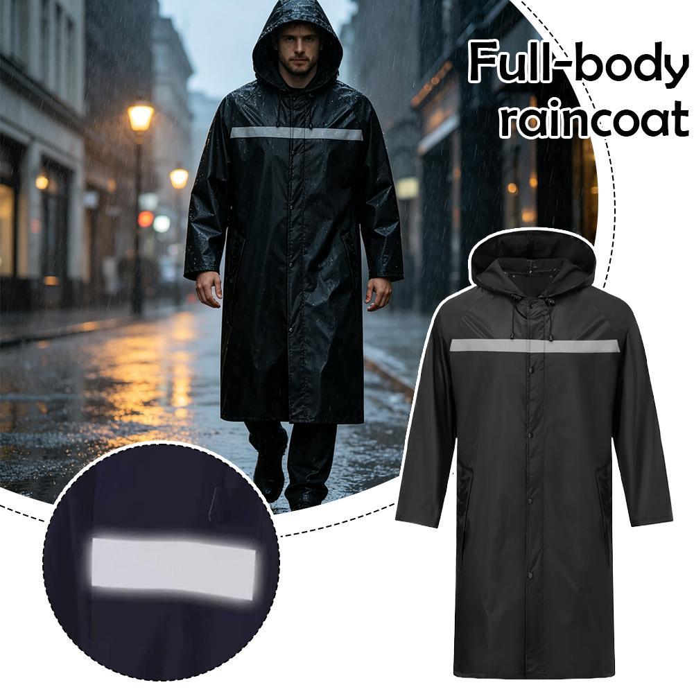 Unisex Full-Body Raincoat with - Cycling Commute In Rain recensie en prijs