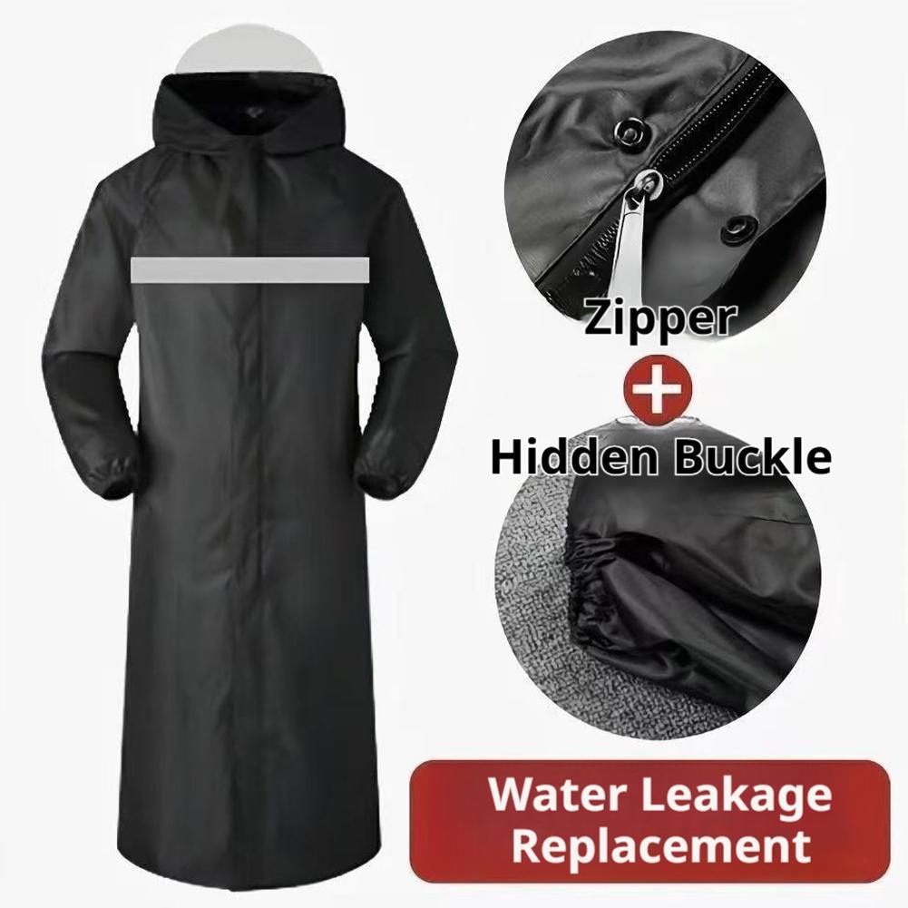 Unisex Full-Body Raincoat with - Cycling Commute In Rain recensie en prijs