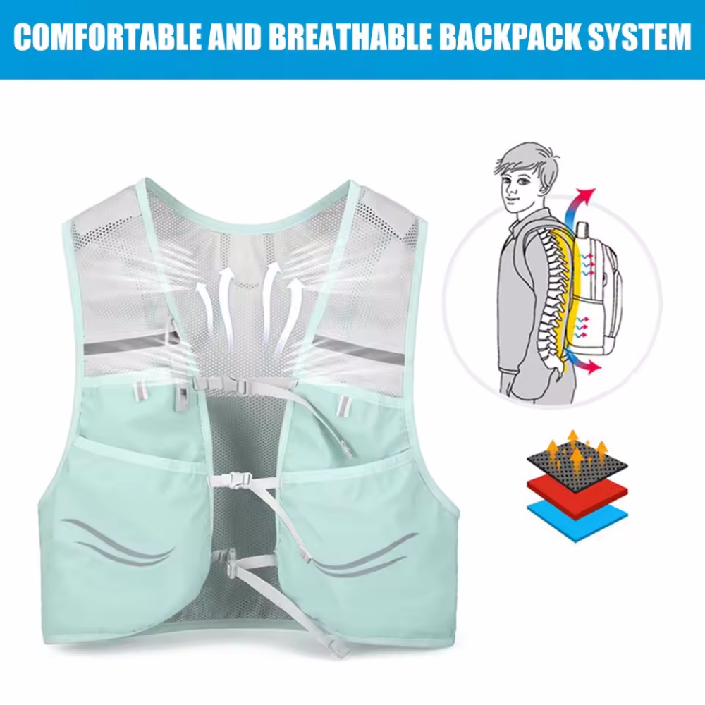 Reflective Running Vest Hydrat - Reflective Vest Cycling recensie en prijs