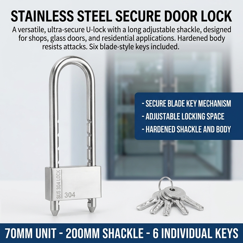 High-Strength U Lock Door Bicy - U Lock Heavy Duty recensie en prijs