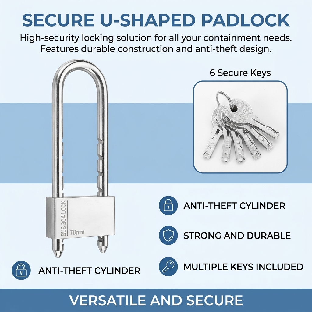 High-Strength U Lock Door Bicy - U Lock Heavy Duty recensie en prijs