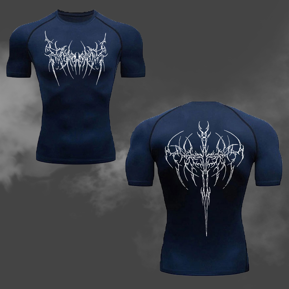 Men's Compression T-Shirt Goth - Cycling Commute Training recensie en prijs