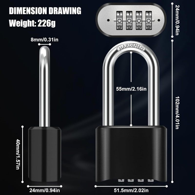Heavy Duty Weatherproof Combin - U Lock Heavy Duty recensie en prijs