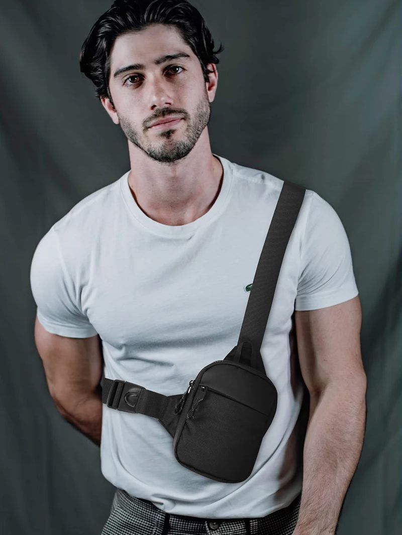 Casual Men Shoulder Chest Bag  - Cycling Commuter Backpack Waterproof recensie en prijs