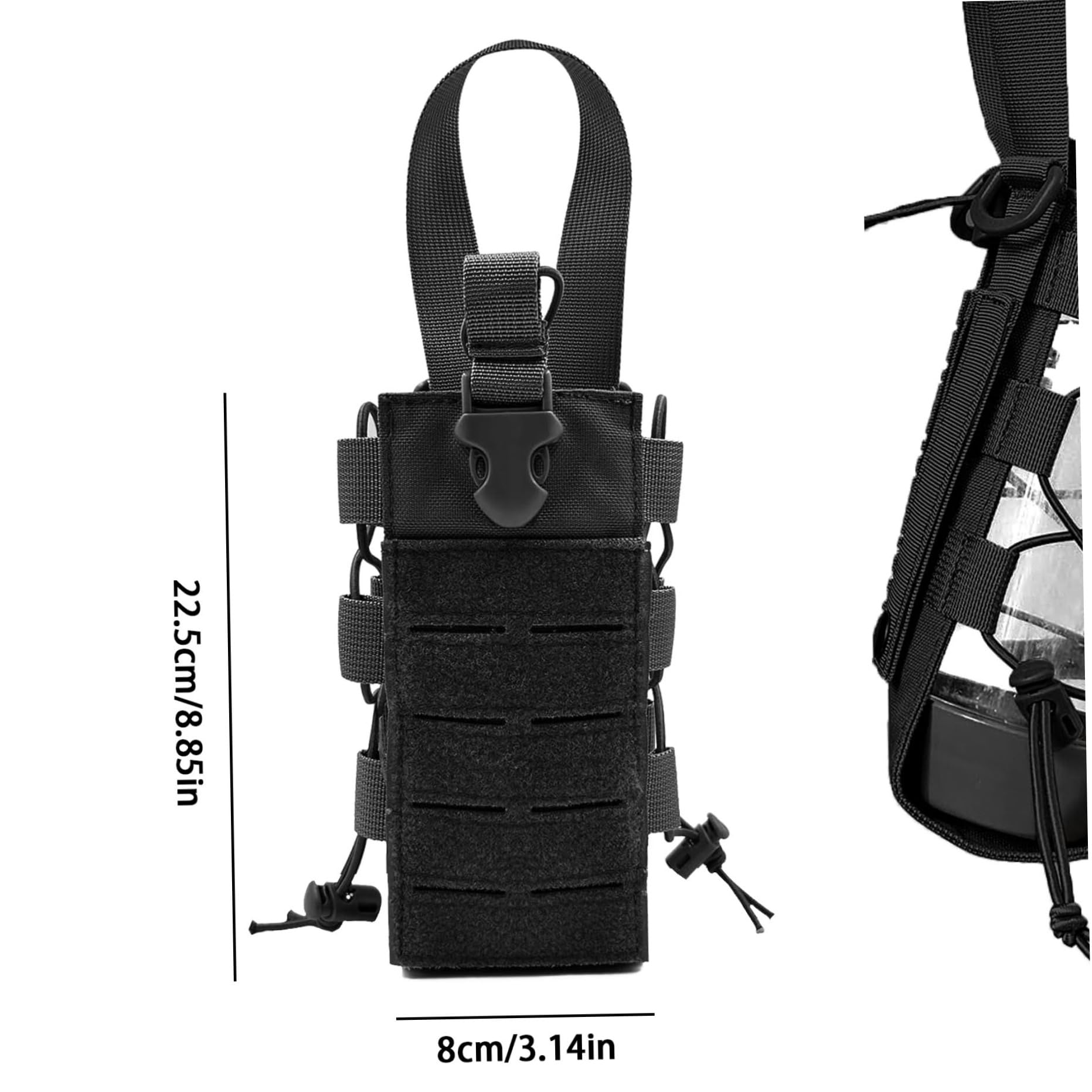 1000D Molle Water Bottle Holde - Cycling Commuter Backpack recensie en prijs