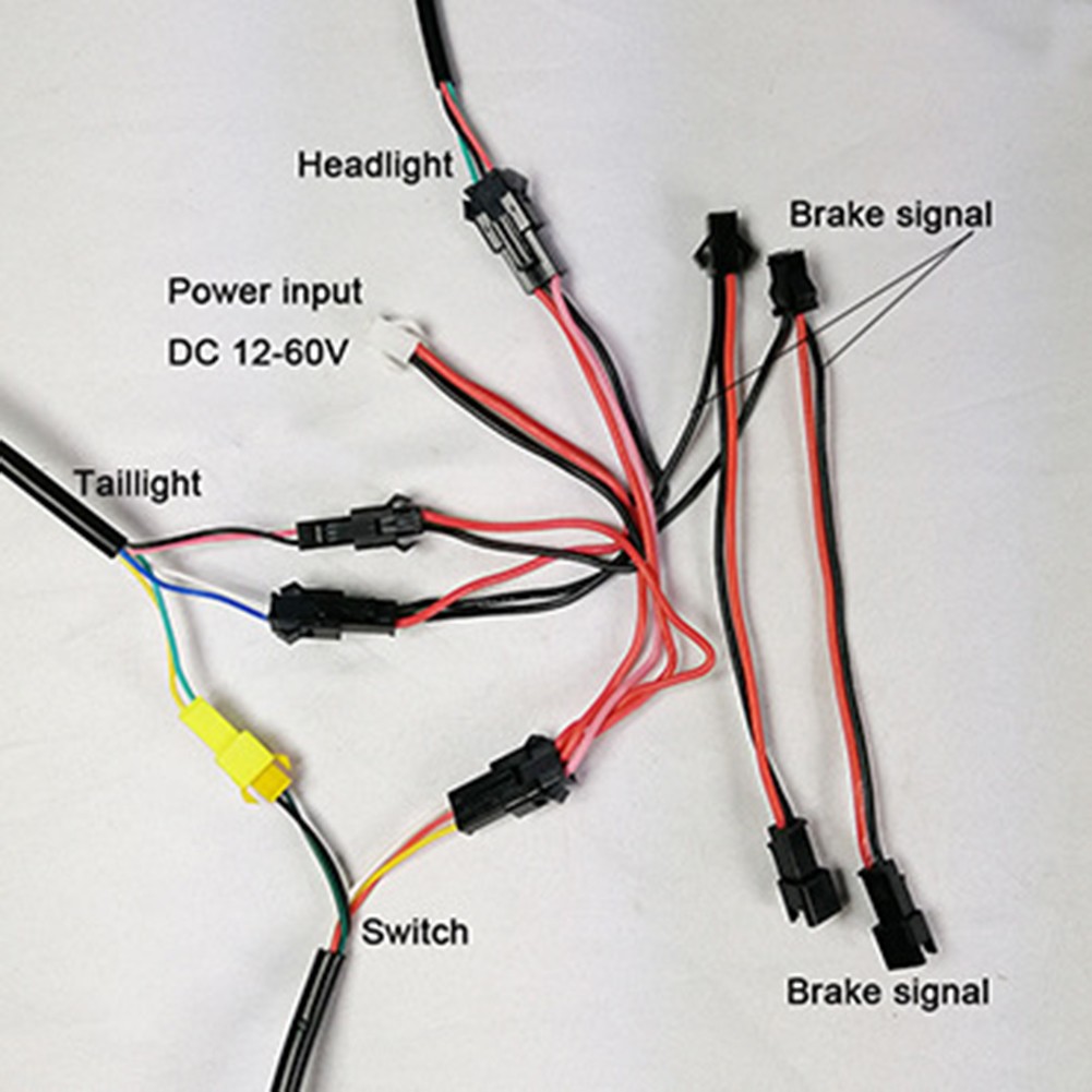 24-60V Electric Bike Light Con - Bike Light Front Rear recensie en prijs