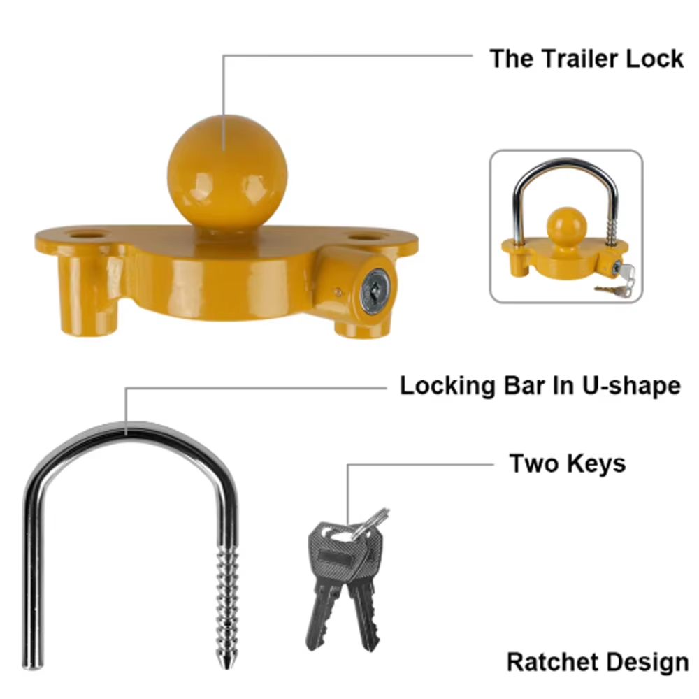 Heavy Duty Trailer Hitch Lock  - U Lock Heavy Duty recensie en prijs