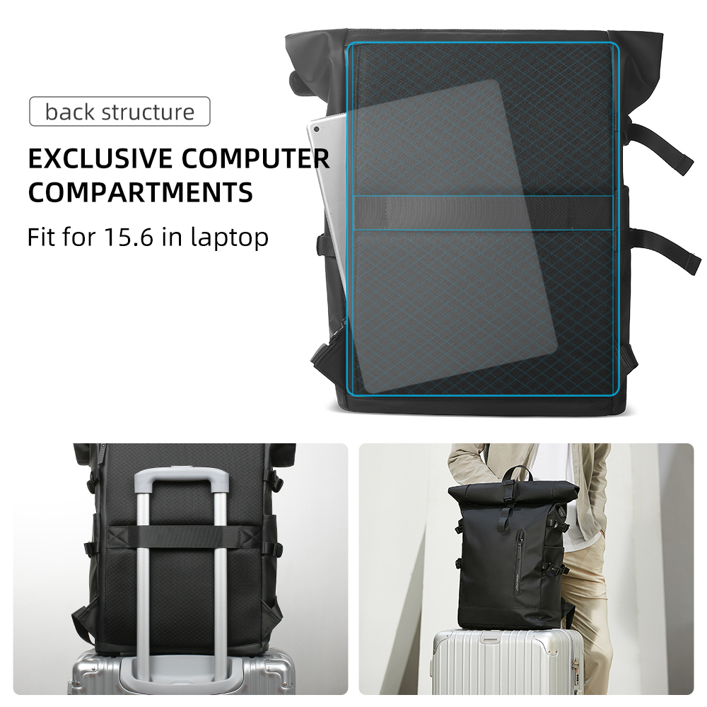 HK Expandable Travel Backpack  - Cycling Commuter Backpack Waterproof recensie en prijs