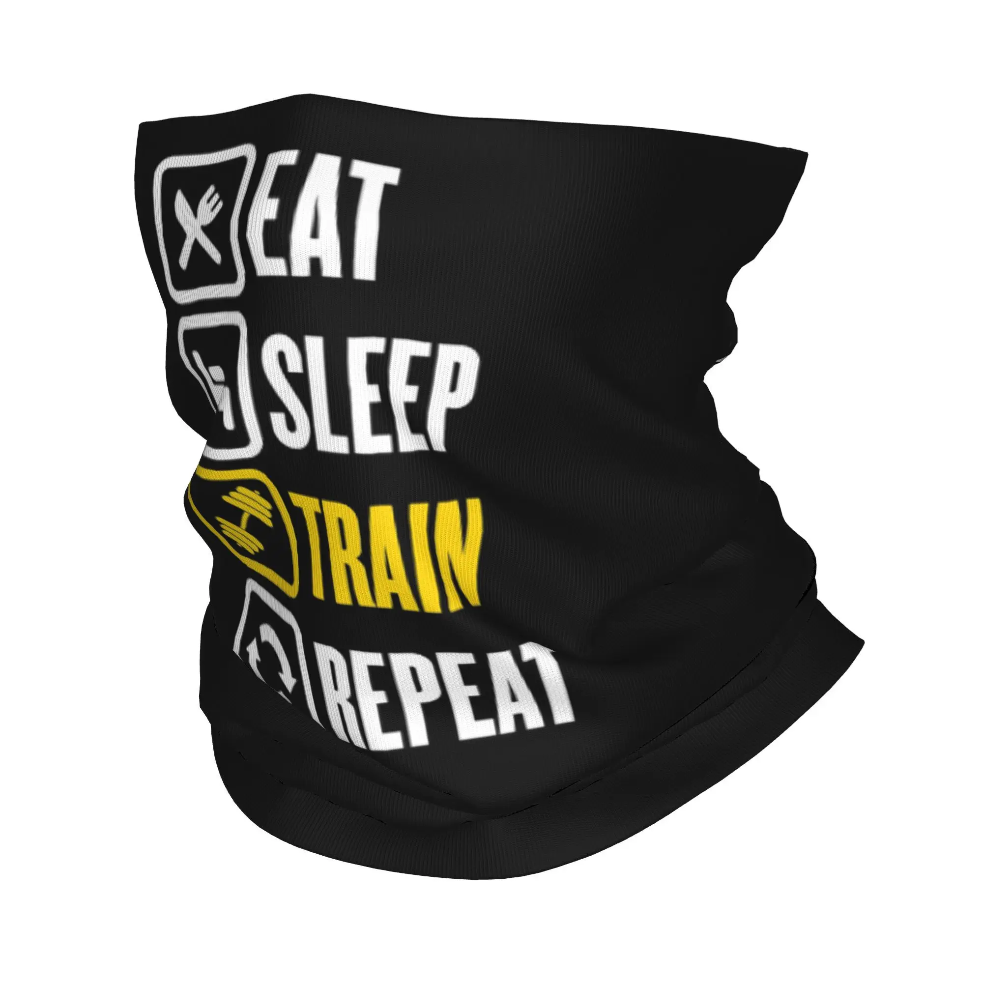 Eat Sleep Train Repeat Gym Mot - Cycling Quote recensie en prijs