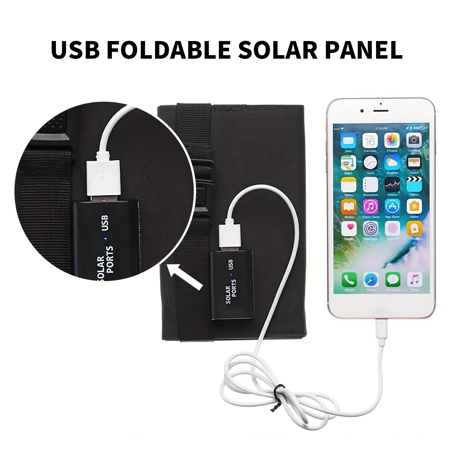 Foldable solar panel 20W 50W 6 - Usb Charger Dynamo recensie en prijs