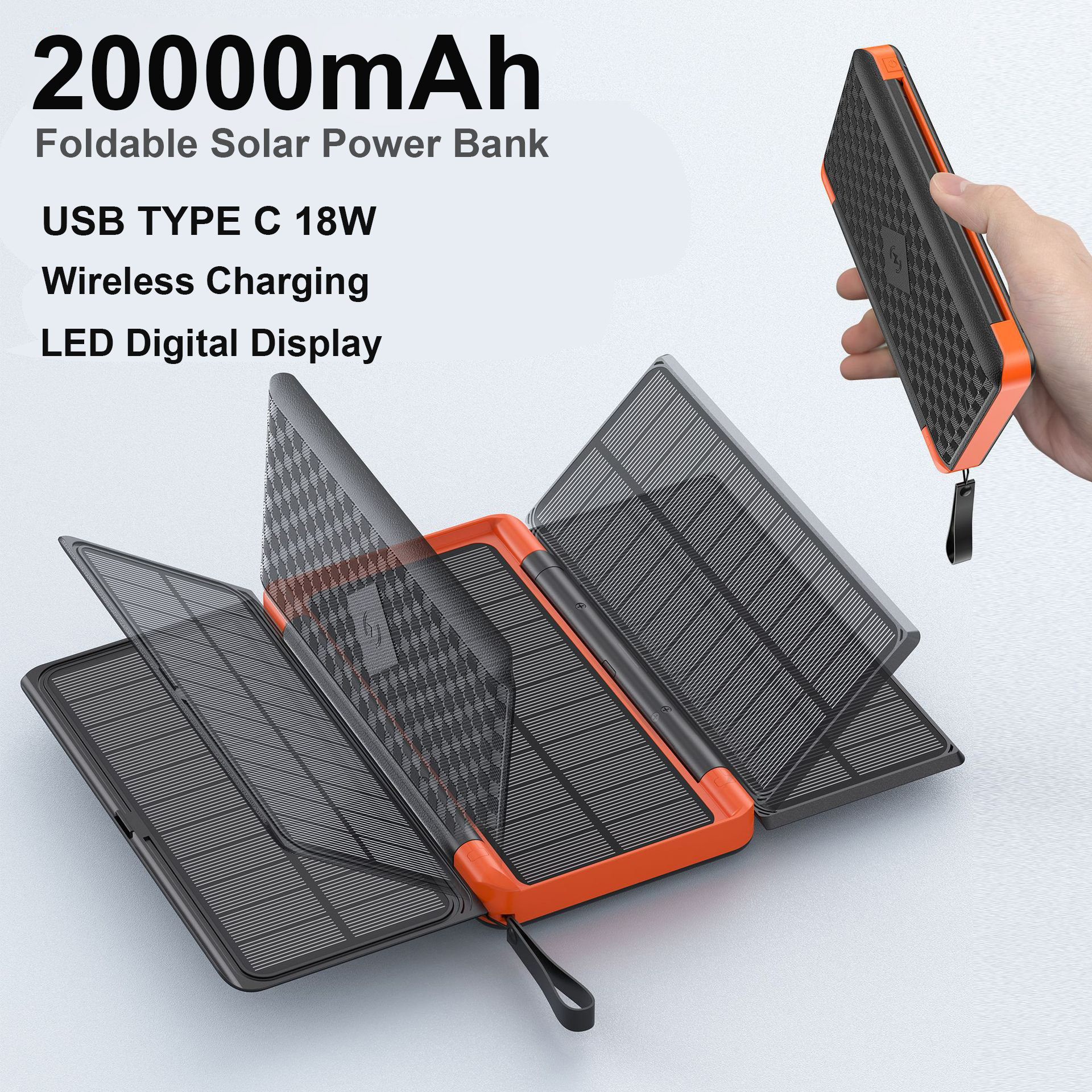 20000mAh outdoor  Solar Power  - Usb Charger Dynamo recensie en prijs