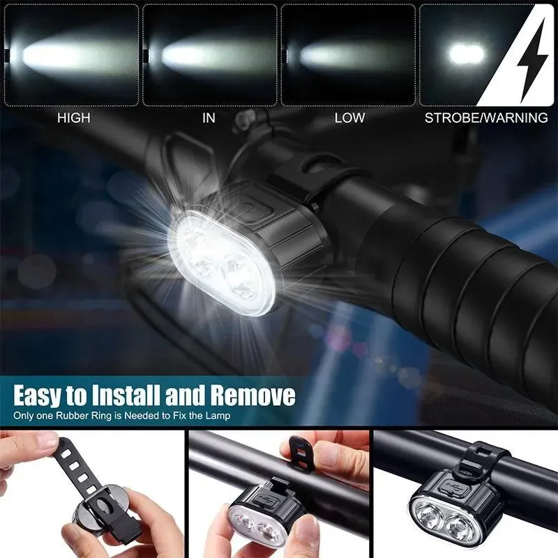 Front Rear Bike Lights Recharg - Bike Light Front Rear recensie en prijs