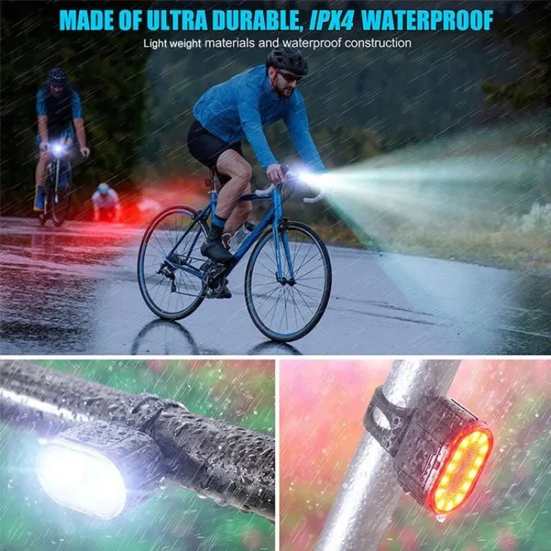 Front Rear Bike Lights Recharg - Bike Light Front Rear recensie en prijs