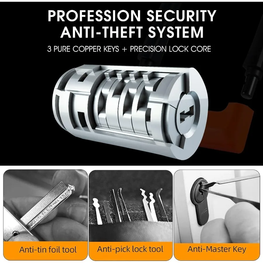 Heavy Duty AntiTheft Bicycle U - U Lock Heavy Duty recensie en prijs