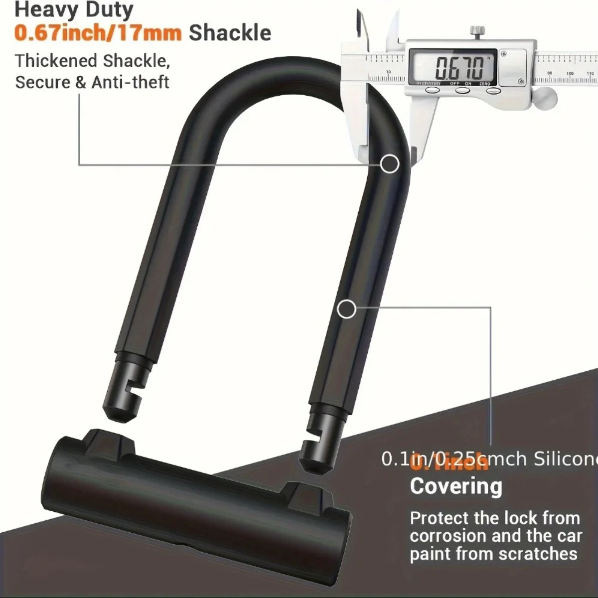 Bike Lock Heavy Duty Anti Thef - U Lock Heavy Duty recensie en prijs