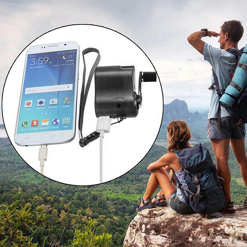 Emergency Outdoor Hand Crank P - Usb Charger Dynamo recensie en prijs