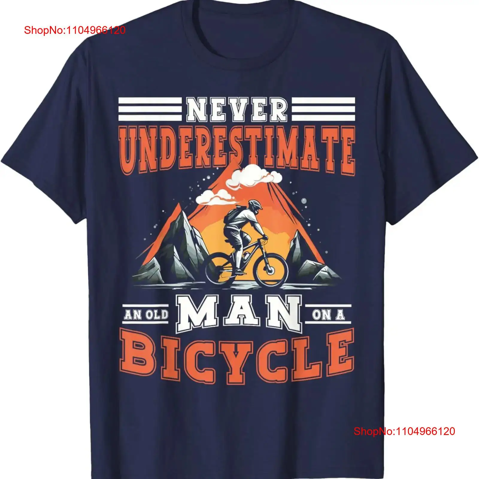 Never Underestimate An Old Man - Cycling Quote recensie en prijs