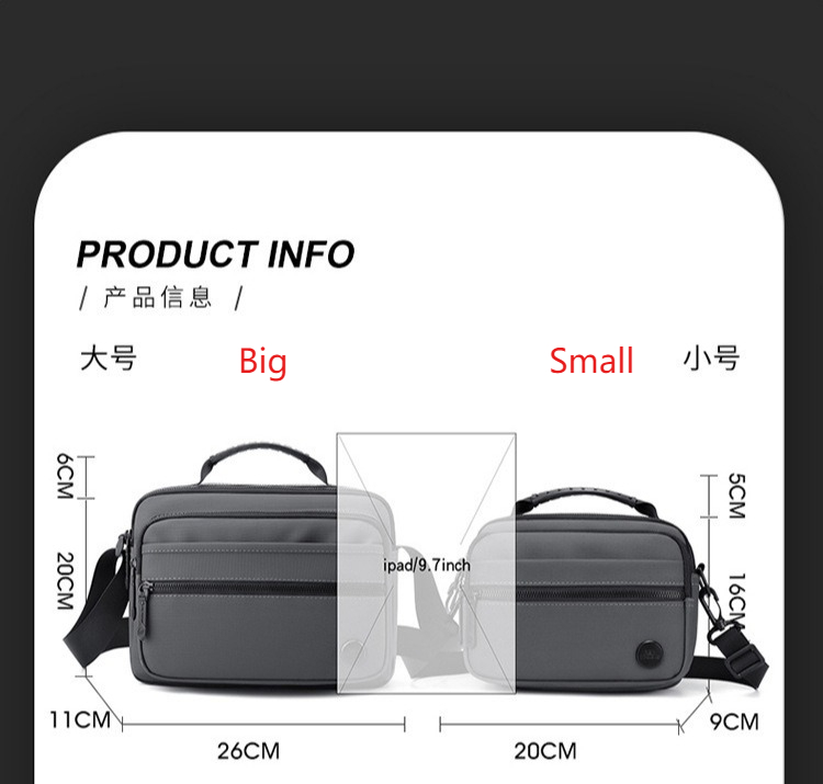 Lightweight Nylon Crossbody Ba - Cycling Commute Essentials recensie en prijs