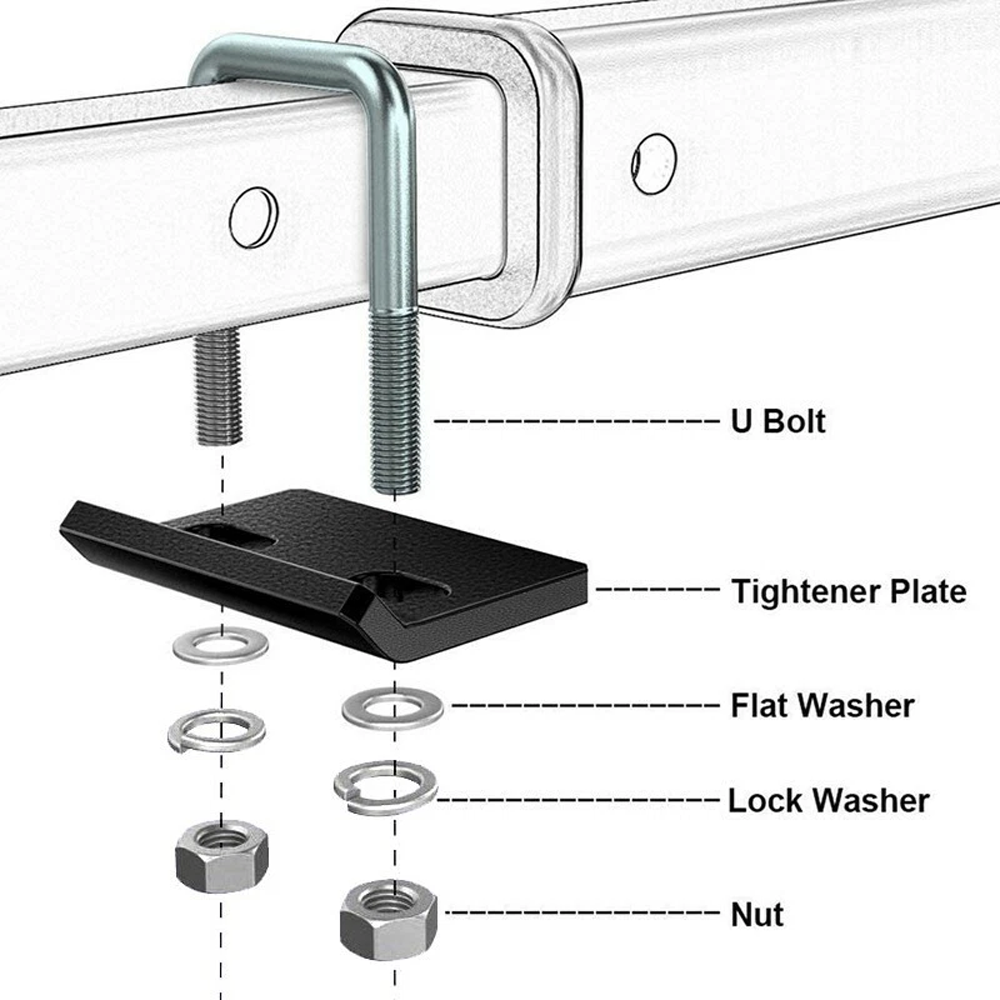 2 Inch Trailer Lock Down Hitch - U Lock Heavy Duty recensie en prijs