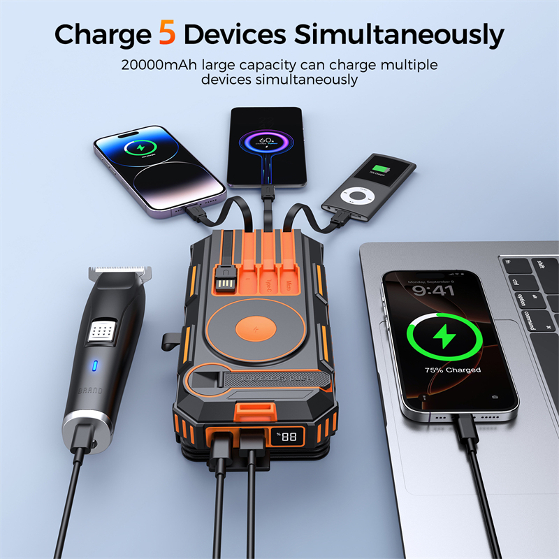 20000mAh Hand Crank Solar Powe - Usb Charger Dynamo recensie en prijs