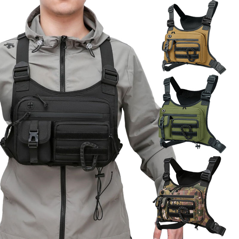 Tactical Chest Bag Men's Vest  - Cycling Commuter Backpack Waterproof recensie en prijs