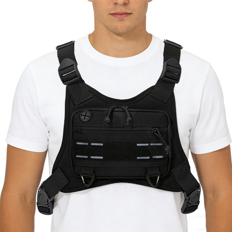 Tactical Front Chest Rig Bag V - Reflective Vest Cycling recensie en prijs