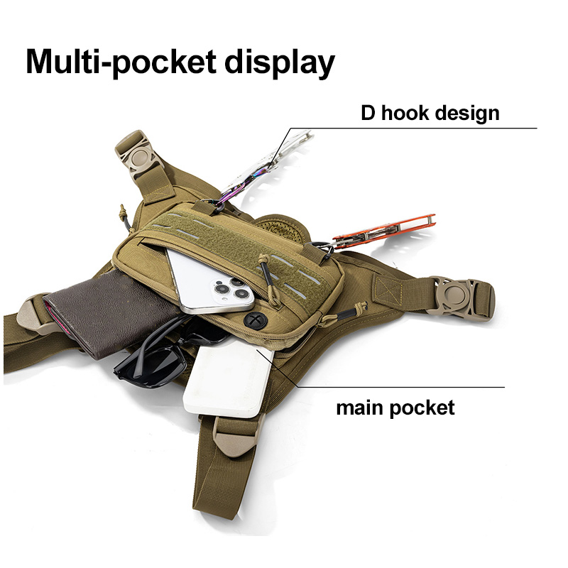 Tactical Front Chest Rig Bag V - Reflective Vest Cycling recensie en prijs