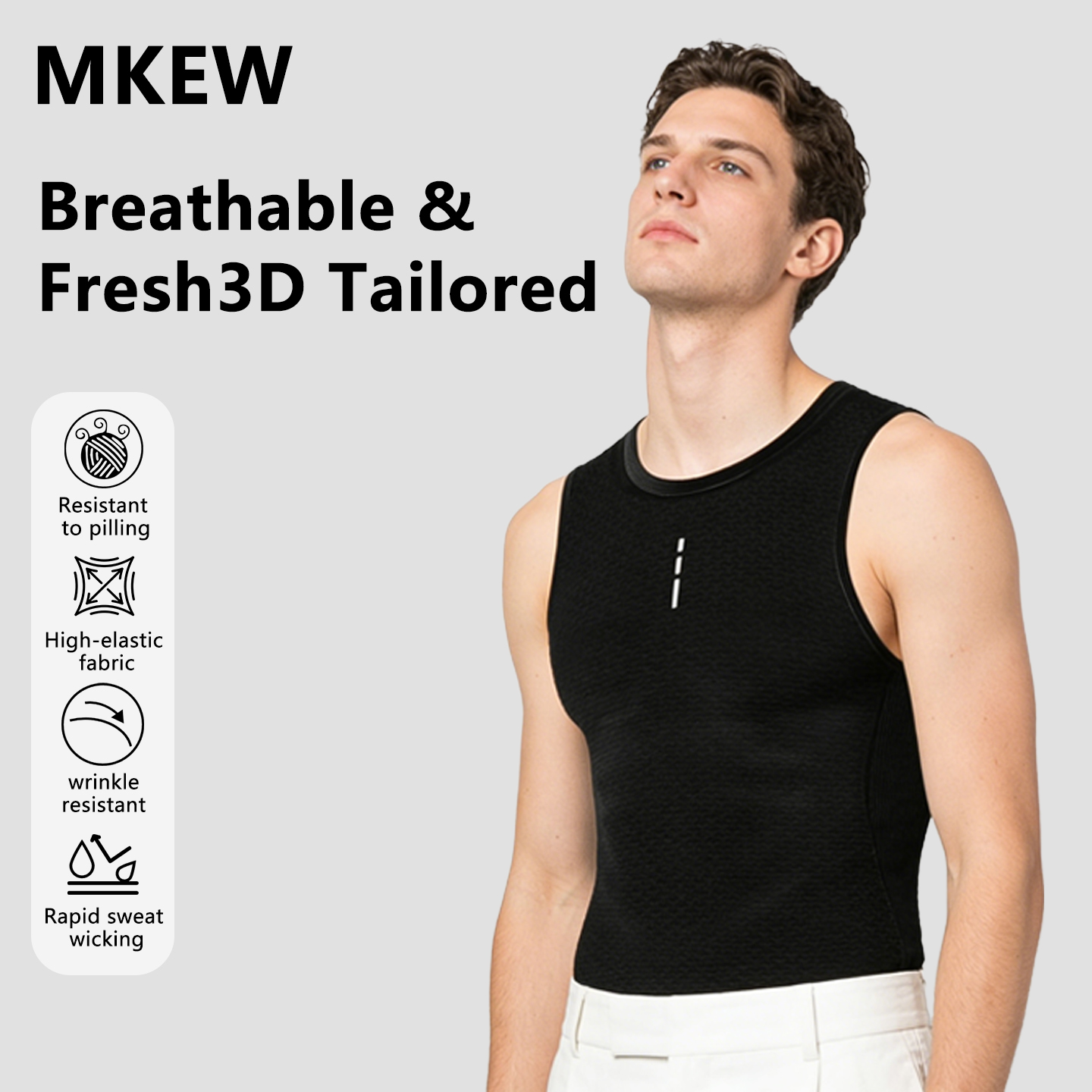 MKEW Cycling Base Layer Reflec - Reflective Vest Cycling recensie en prijs