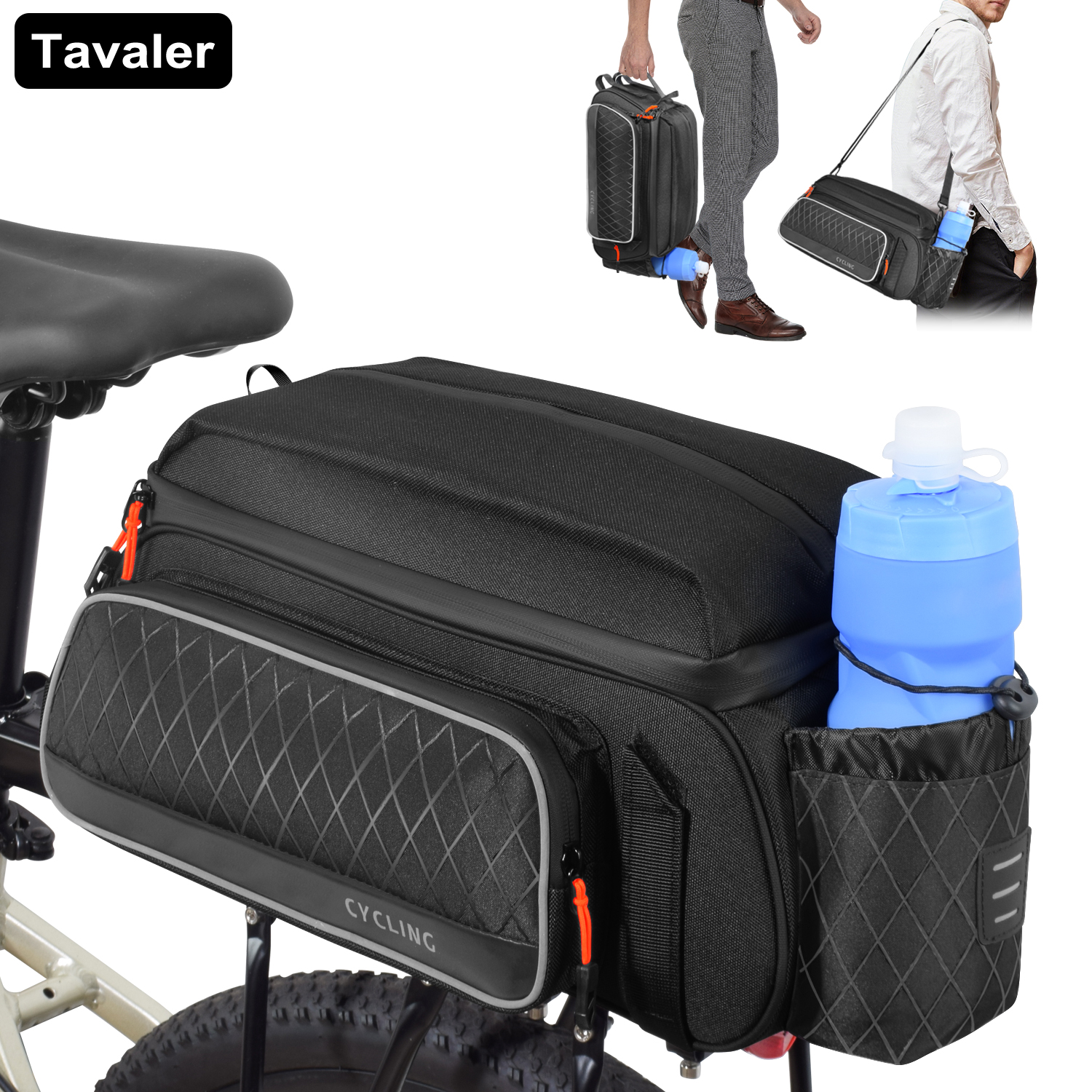 Cycling Rear Seat Bag Multifun - Cycling Commute Distance recensie en prijs