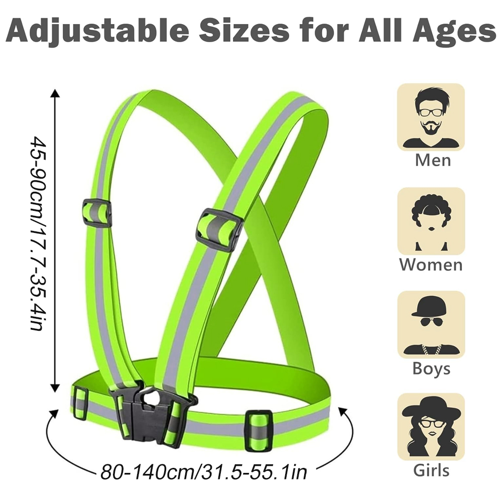 1Pcs Night Running Vest High V - Reflective Vest Cycling recensie en prijs