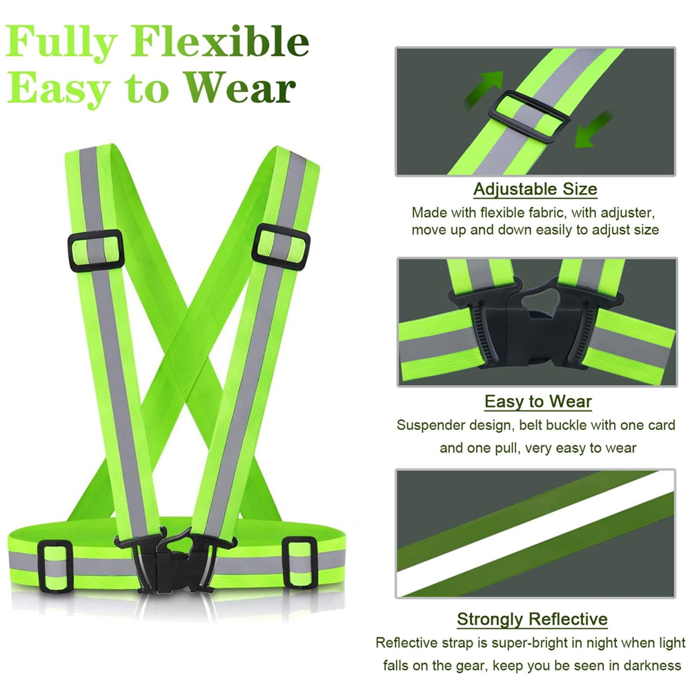 1Pcs Night Running Vest High V - Reflective Vest Cycling recensie en prijs