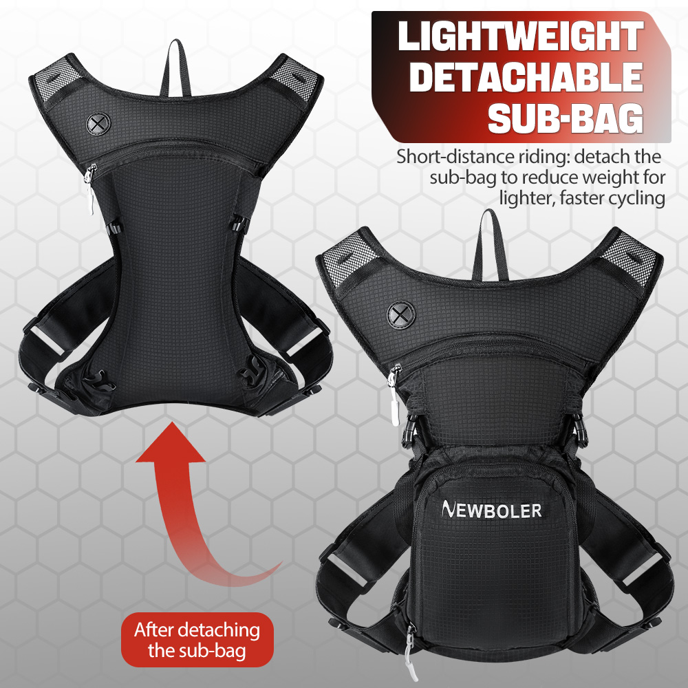 NEWBOLER 8L Motorcycle Cycling - Cycling Commuter Backpack recensie en prijs