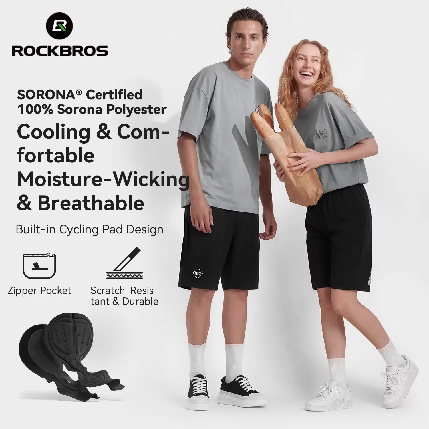 ROCKBRS Casual Cycling Shorts  - Cycling Shorts For Commute recensie en prijs