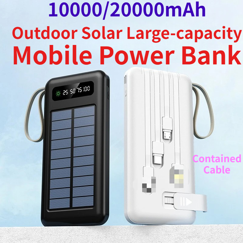 10000/20000mAh Outdoor Solar L - Usb Charger Dynamo recensie en prijs