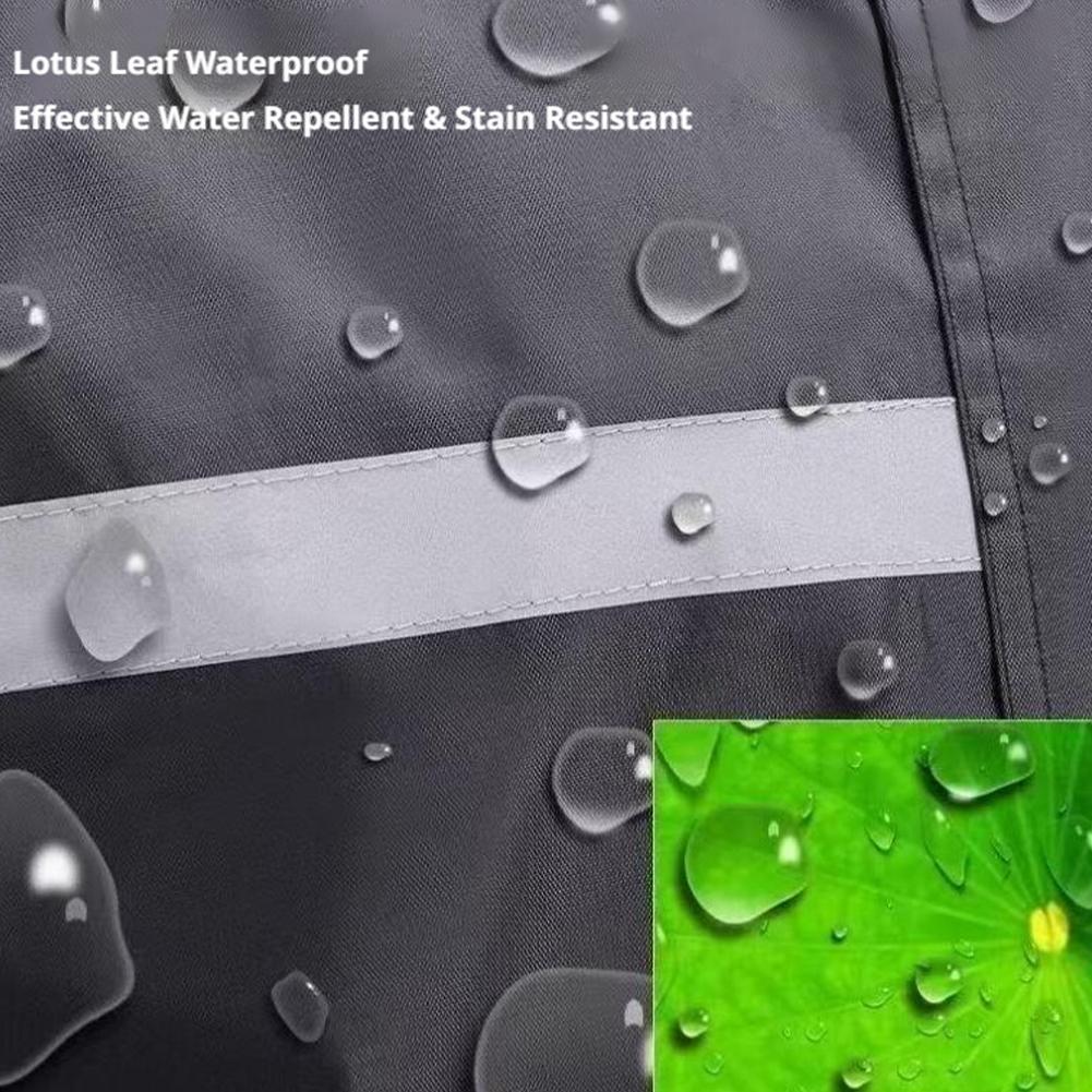 Waterproof Hooded Rain Poncho, - Cycling Commute In Rain recensie en prijs